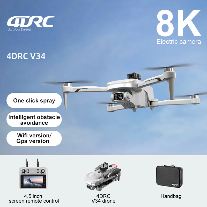 2025 New V34 Drone 8K Camera P - Drone Multispectral incelemesi ve fiyatı