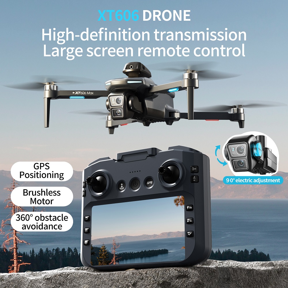 XT606 MAX 3 battery Drone 4k 8 - Drone Multispectral incelemesi ve fiyatı