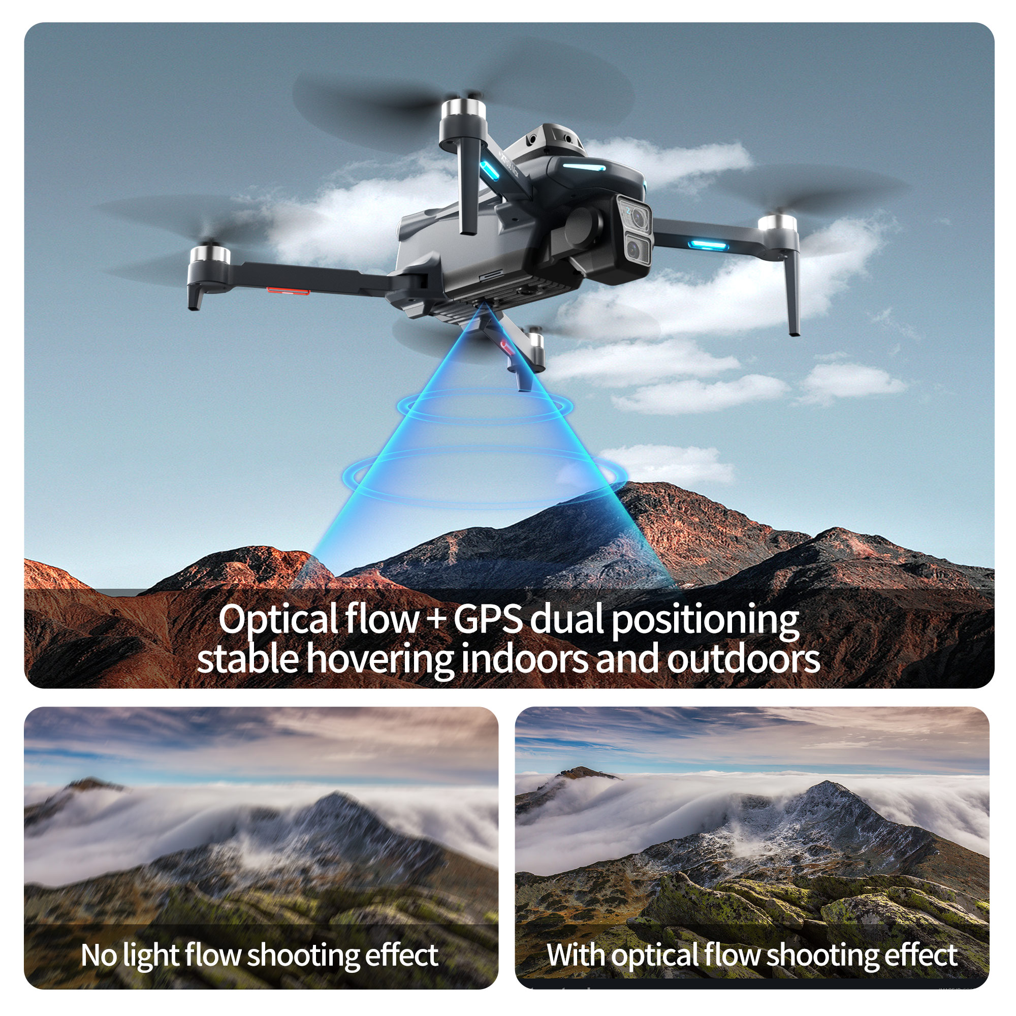 XT606 MAX 3 battery Drone 4k 8 - Drone Multispectral incelemesi ve fiyatı