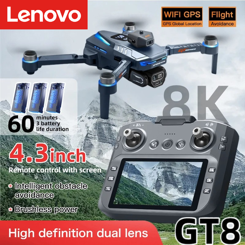 Lenovo GT8 Drone 8K Profession - Drone Multispectral incelemesi ve fiyatı