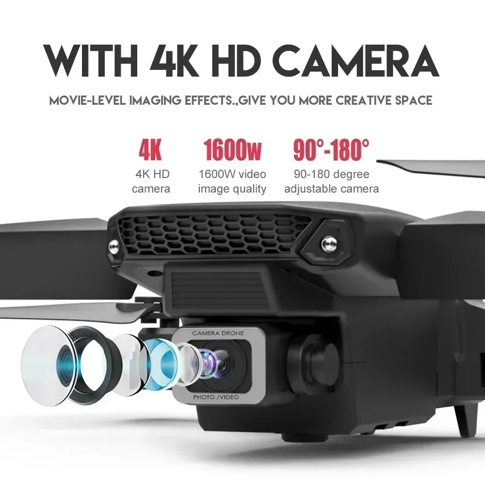 E88 Pro WIFI FPV Drone Wide An - Drone Cinematic incelemesi ve fiyatı