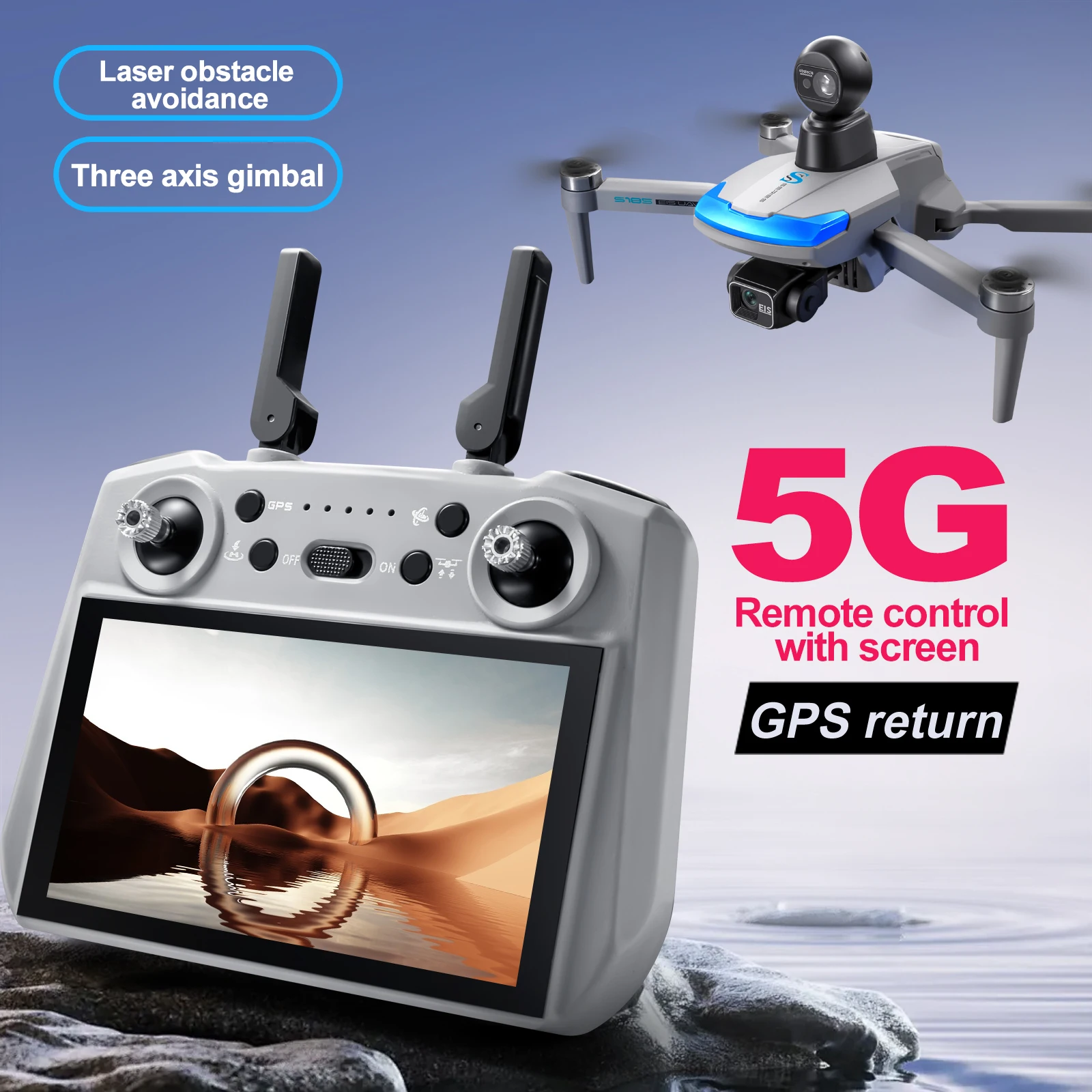 S185 Professional Drone 2.7K H - Drone Multispectral incelemesi ve fiyatı