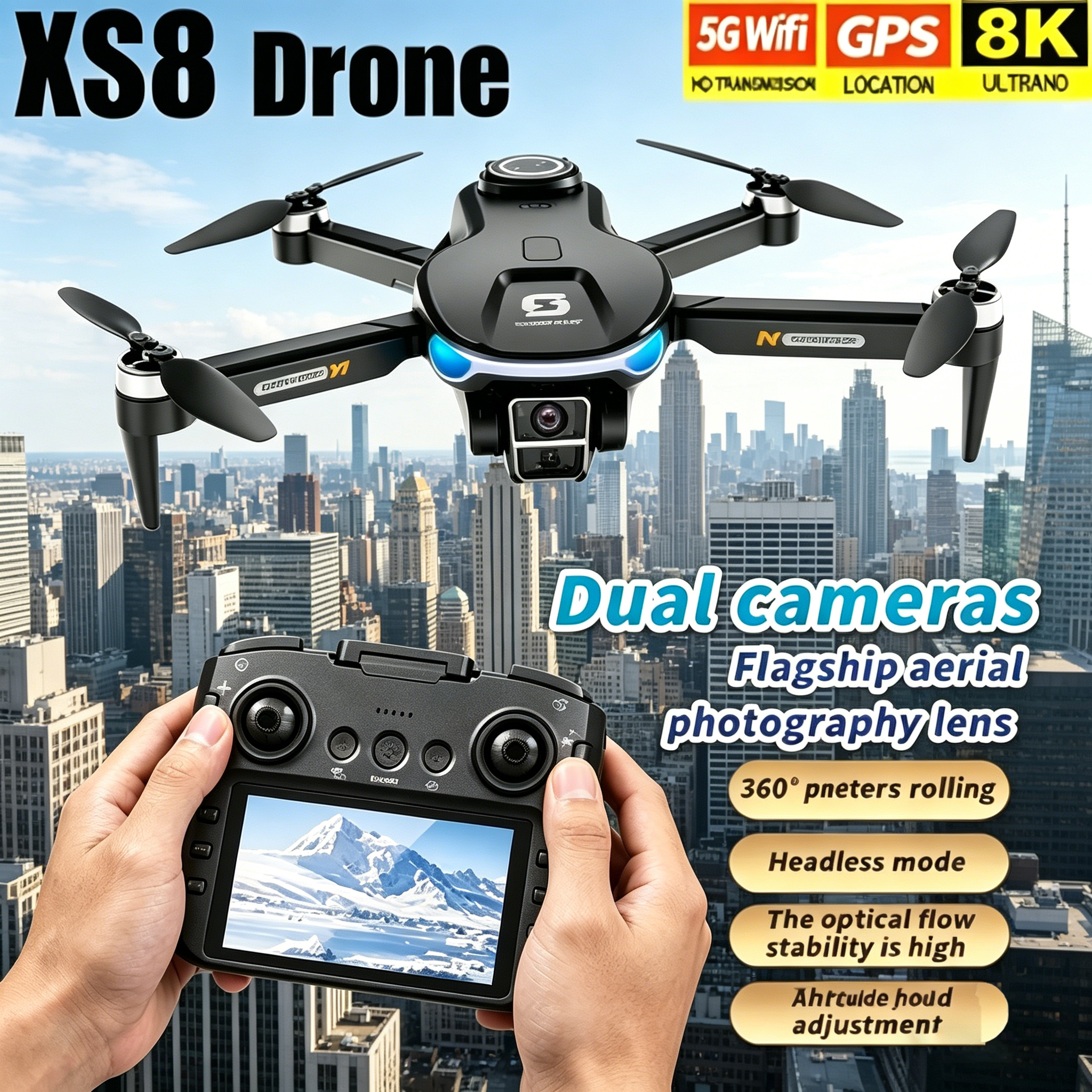HD 8K Professional GPS Drone w - Drone Multispectral incelemesi ve fiyatı