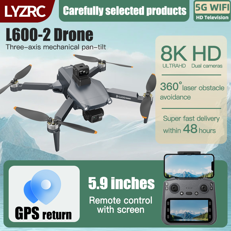 LYZRC L600-2 MAX GPS Drone 3-A - Drone Multispectral incelemesi ve fiyatı