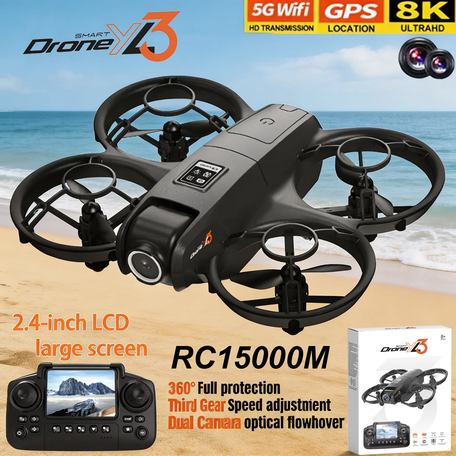 New YL3 RC Drone 8K 1080P Wide - Drone Photogrammetry incelemesi ve fiyatı