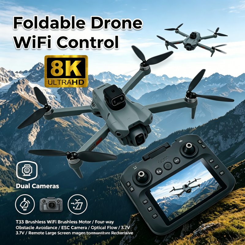 2026 New T33 RC Drone 8K Camer - Drone Mapping incelemesi ve fiyatı